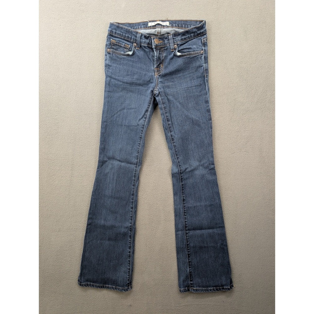J Brand Babe Starless Jeans Womens 26 Boot Cut Denim Dark Wash Low Rise